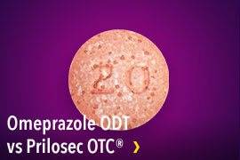 Omeprazole ODT versus Prilosec OTC